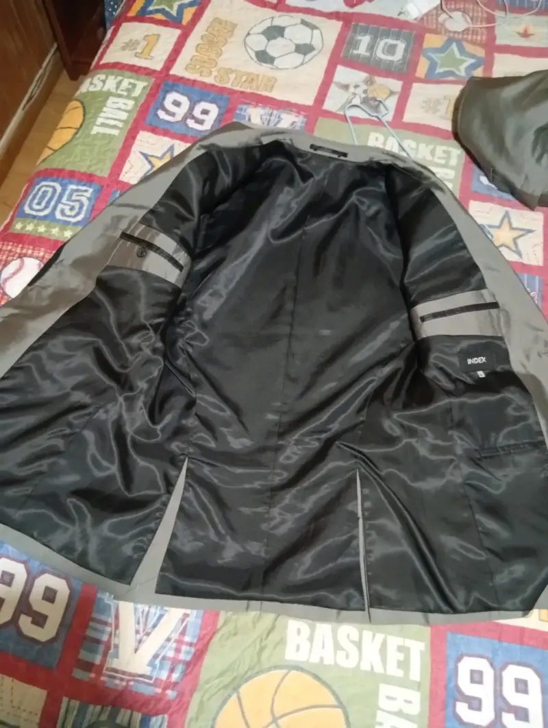 Blazer gris elegante - 2