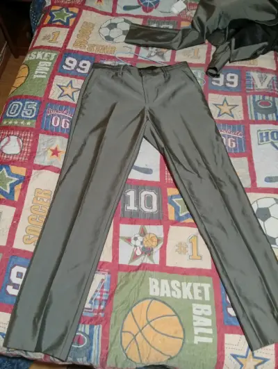 Blazer gris elegante - miniatura 4