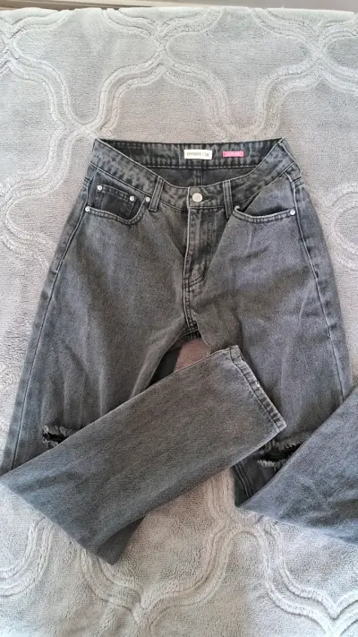 Jeans gris Opposite talla 36 - miniatura 1
