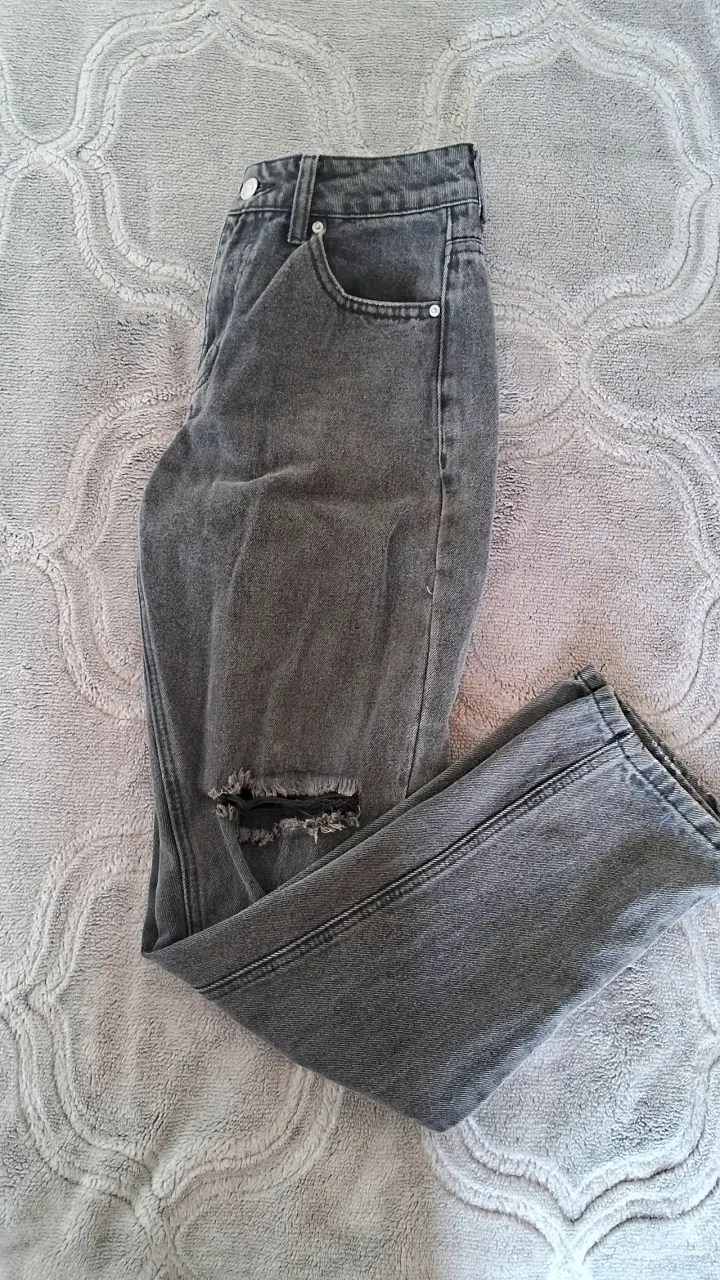 Jeans gris Opposite talla 36 - 2