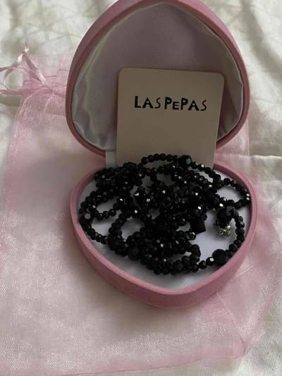 Collar negro SIMONE- Las pepas - miniatura 1