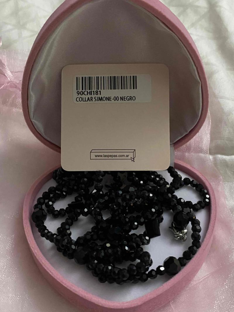 Collar negro SIMONE- Las pepas - 2