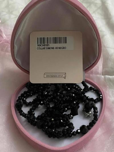 Collar negro SIMONE- Las pepas - miniatura 2