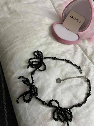Collar negro SIMONE- Las pepas - miniatura 3