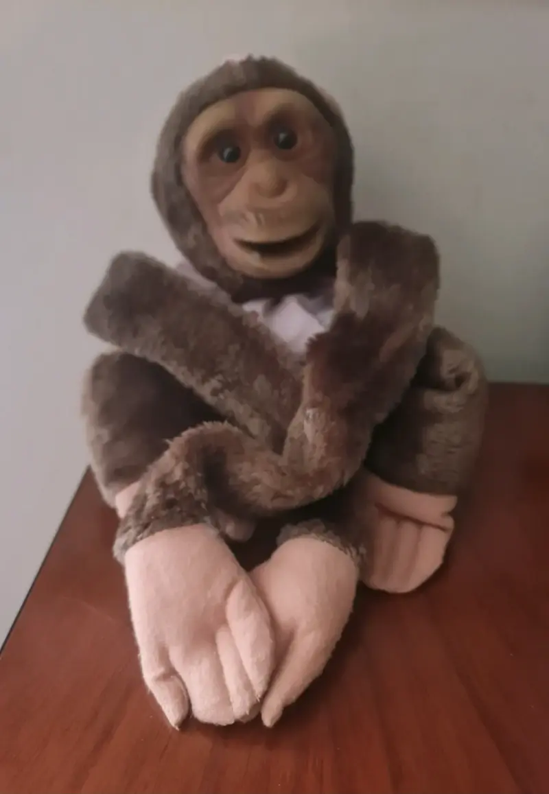 Peluche de mono marrón - 2