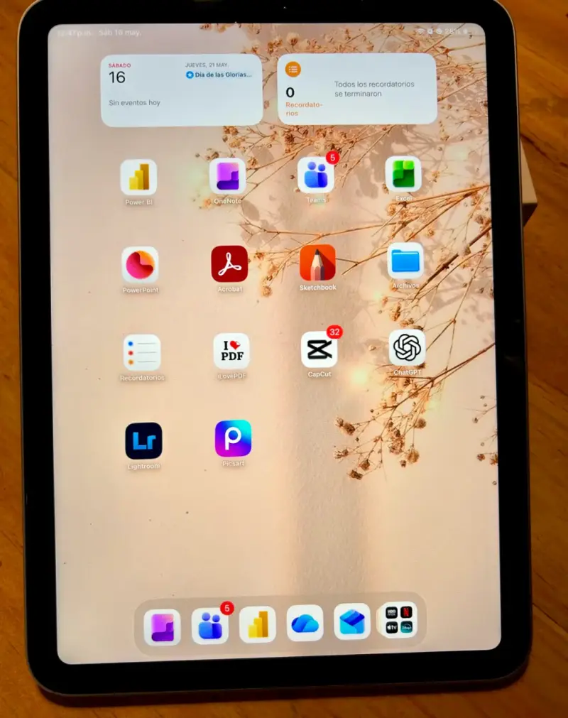 ✨ iPad Apple 10ª Generación 256 GB Wi-Fi + Apple P - 1