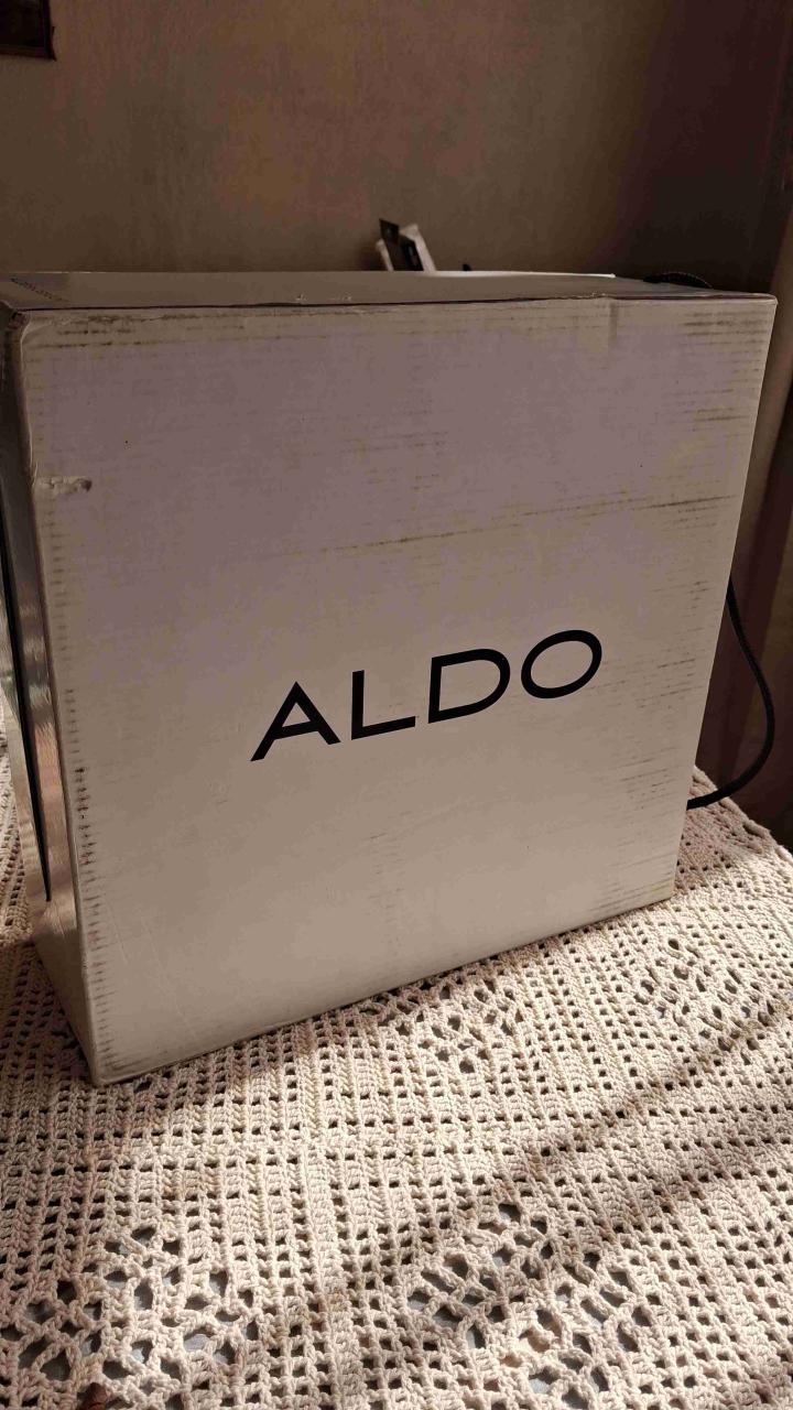 Botines ALDO de cuero marrón NUEVO - 5