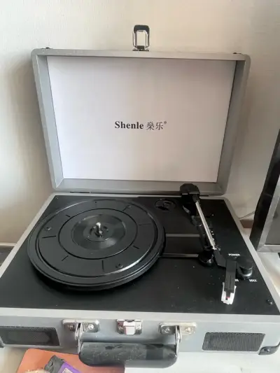 Tocadiscos portátil Shenle - miniatura 1