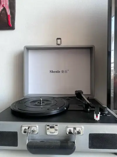 Tocadiscos portátil Shenle - miniatura 2