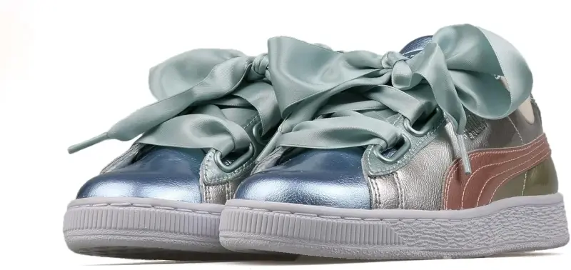 Zapatillas metálicas con lazo - 3