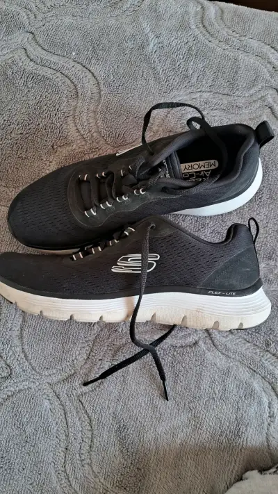 Zapatillas negras Skechers - miniatura 2