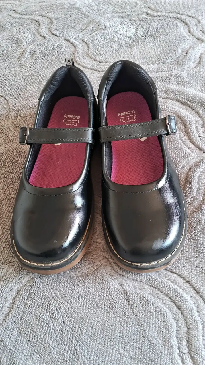Zapatos negros escolares para niña - 4