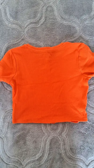 Polera corta naranja Fashionpark - miniatura 2