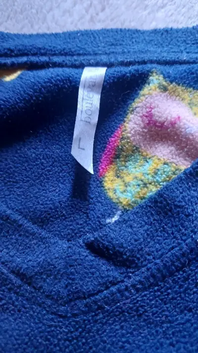 Pijama polar azul estampado - miniatura 2