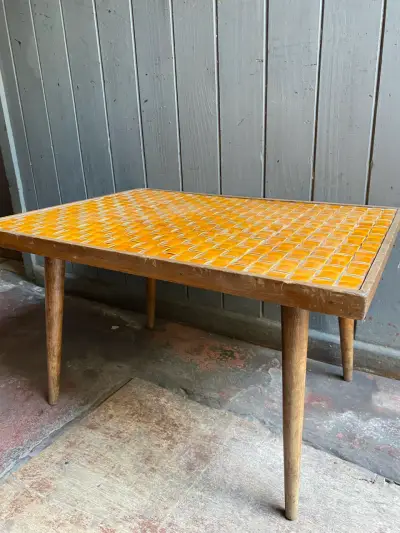 Mesa estilo retro Mid-Century Modern - miniatura 2