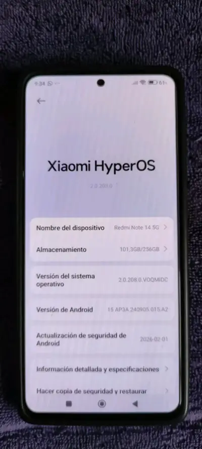Smartphone Xiaomi Redmi Note 14 5g - miniatura 1