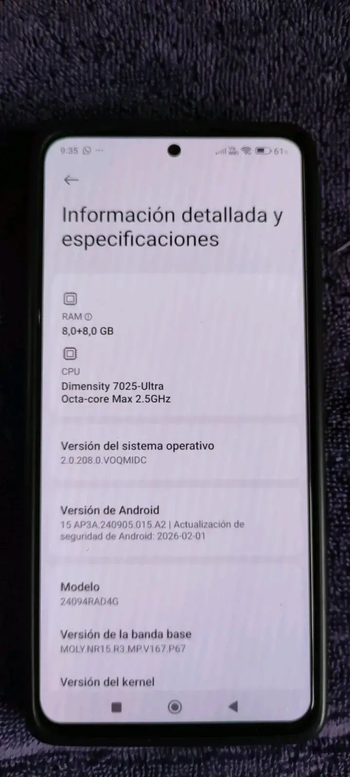 Smartphone Xiaomi Redmi Note 14 5g - 2