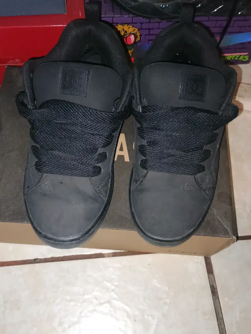 Zapatillas negras DC court graffik - 1