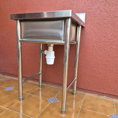 Lavaplatos industrial de acero inoxidable - miniatura 3