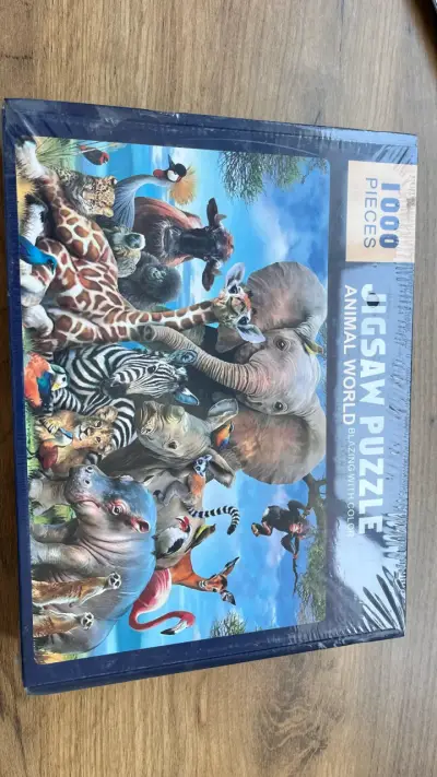 Rompecabezas Animal World 1000 piezas - miniatura 1