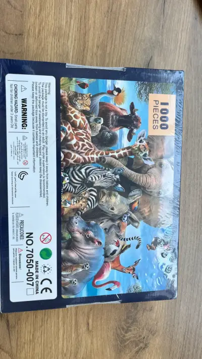 Rompecabezas Animal World 1000 piezas - miniatura 2