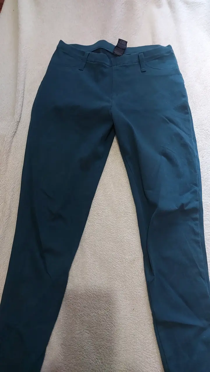 Pantalón verde oscuro de mujer - 1