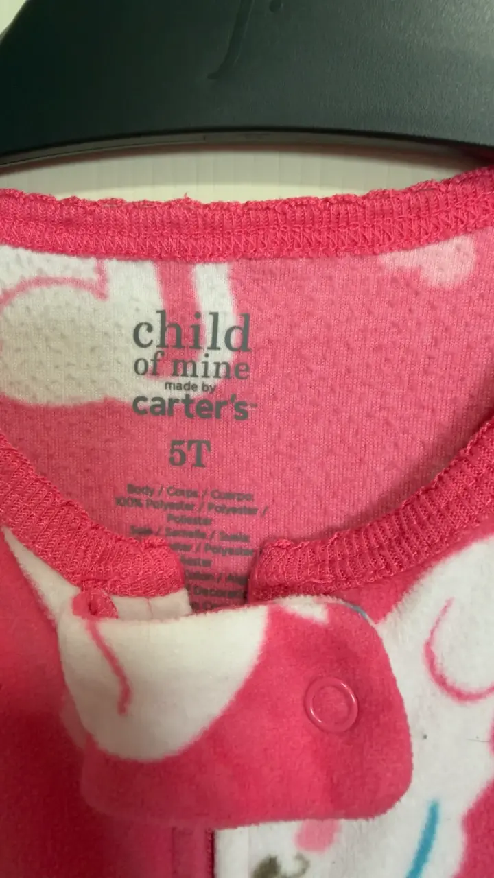 Pijama enterito rosado con gatos - 2