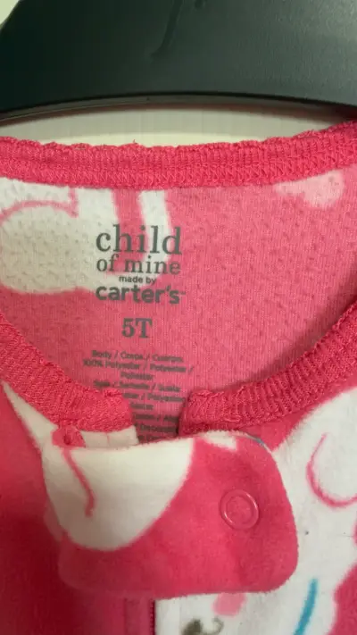 Pijama enterito rosado con gatos - miniatura 2