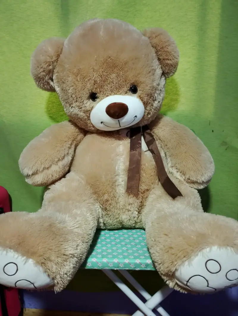 Peluche oso grande marrón - 1