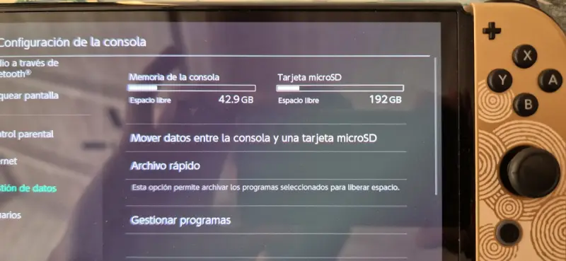 Nintendo Switch OLED edición especial Zelda TOTK - 6