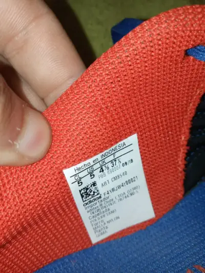 Zapatillas deportivas azules Adidas - miniatura 3