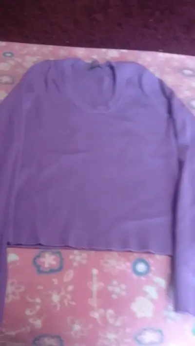 Poncho azul y rosado 10.000 los dos chaleco 3000 c - miniatura 3