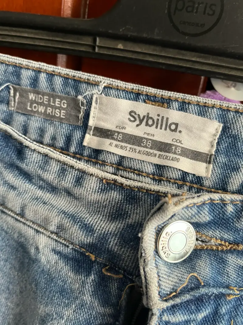 Pantalones cargo de mezclilla - 3