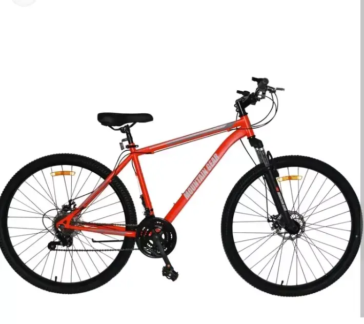 Bicicleta montaña roja - 2