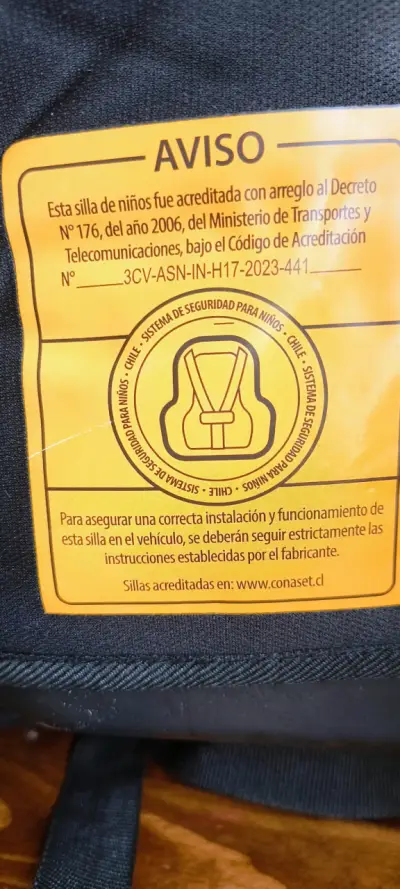 Asiento elevador Infanti negro - miniatura 5