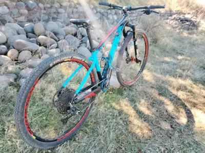 Bicicleta montaña Giant azul - miniatura 5