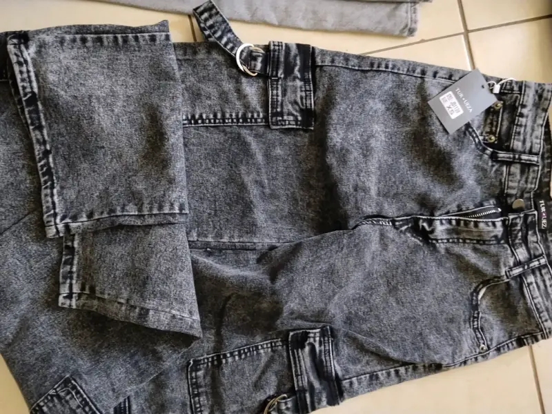 Jeans gris - 1