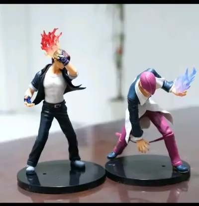 Figuras coleccionables con efecto fuego - miniatura 1