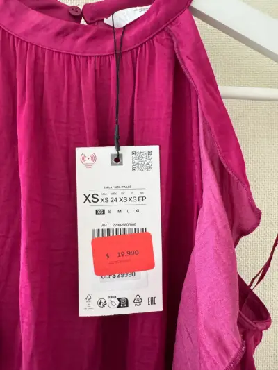 Top fucsia Zara - miniatura 2