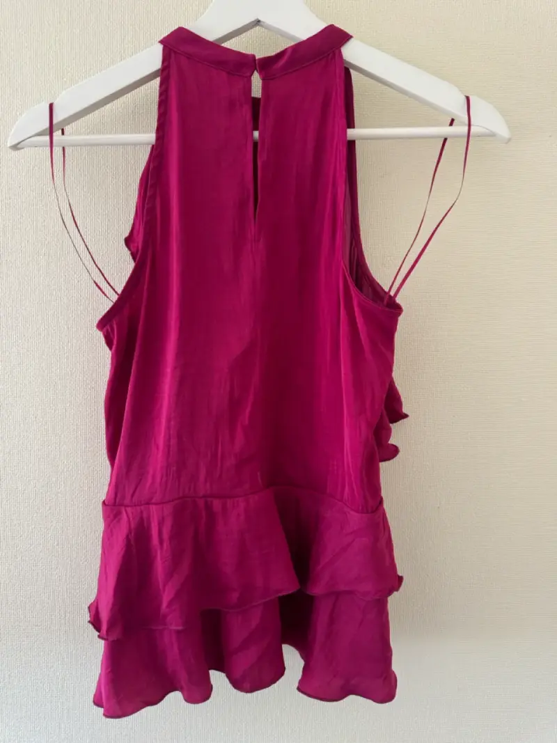 Top fucsia Zara - 4