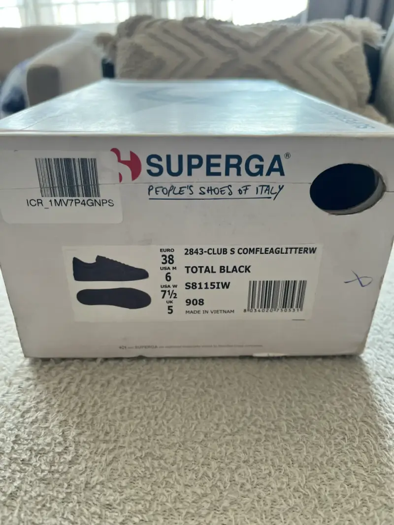 Zapatillas negras Superga - 3