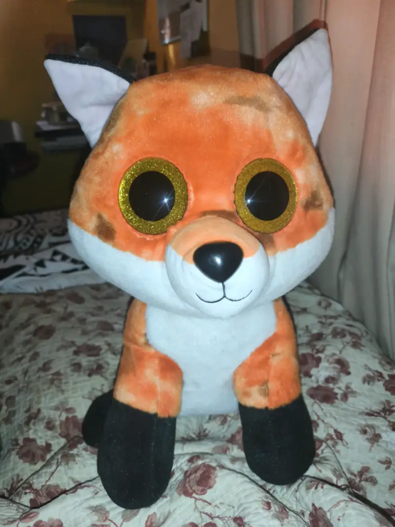 Peluche de zorro grande