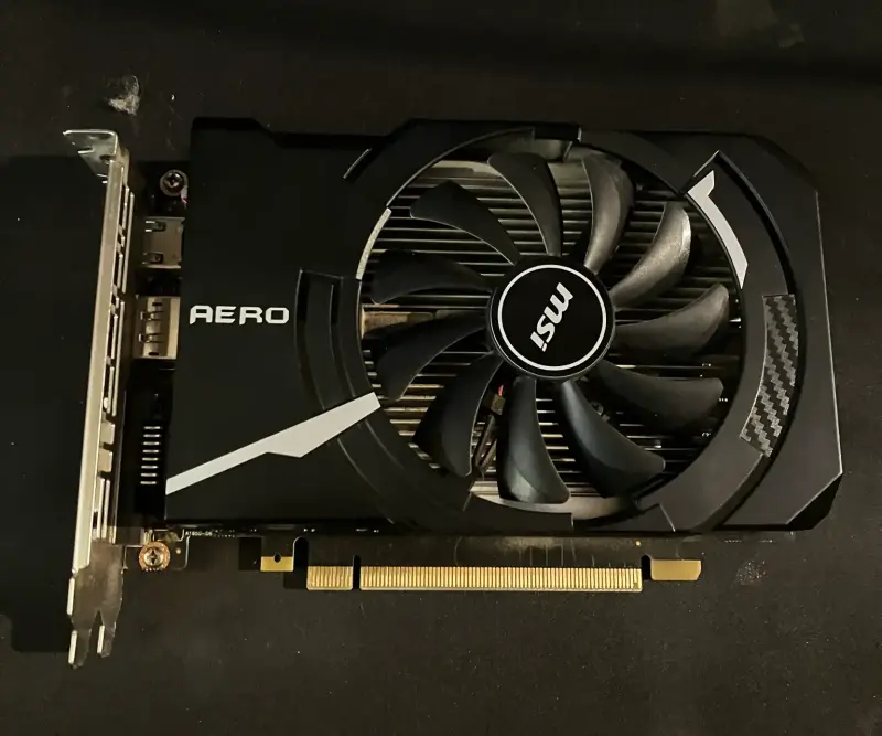 GTX 1650 GDDR6 MSI Aero - 1