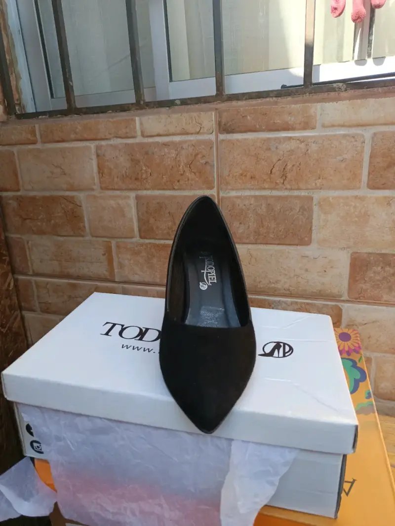 Zapato taco aguja negro - 2