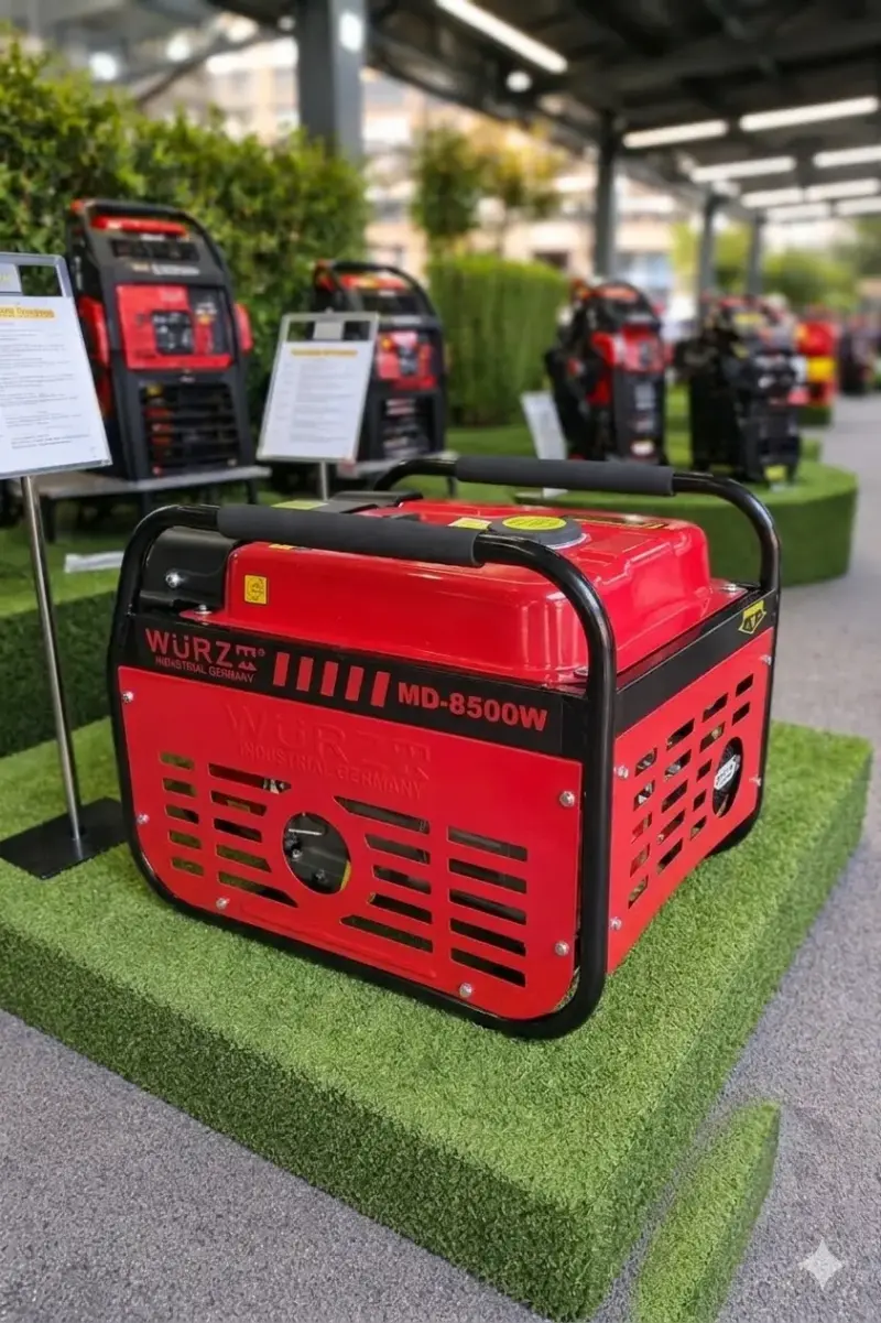 Generador WÜRZ rojo y negro - 3