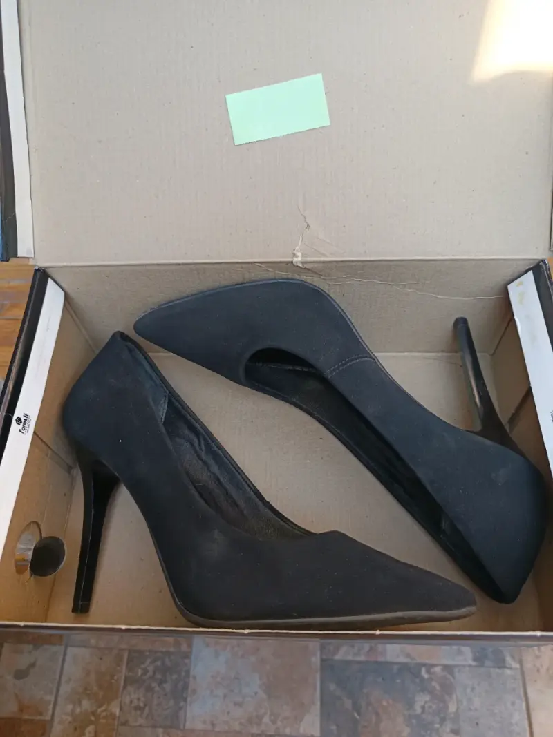 Tacones negros Via Uno - 3