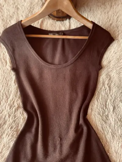 Vestido marrón talla M - miniatura 3