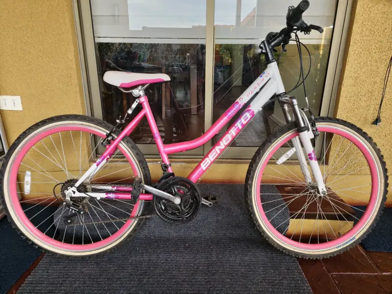 Bicicleta Benotto mujer rosada - 1