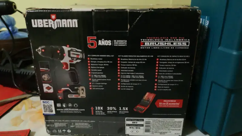 Taladro marca Makita & uberman - 4