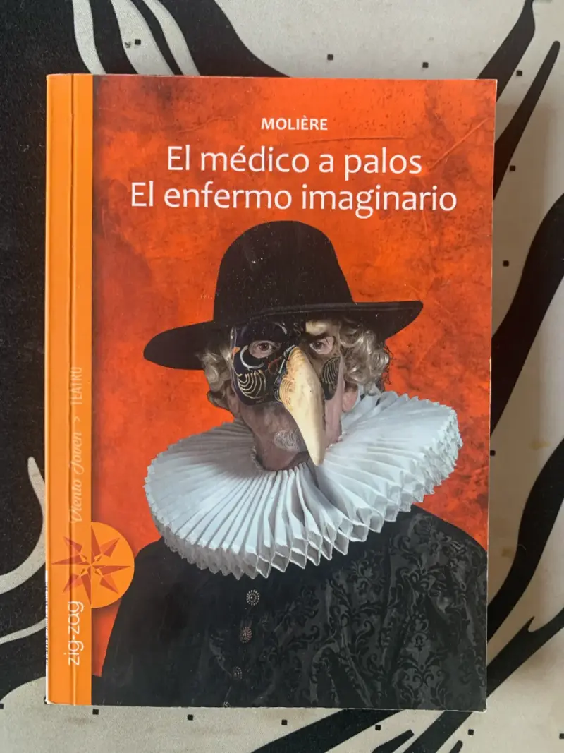 Libro El médico a palos - Molière - 1